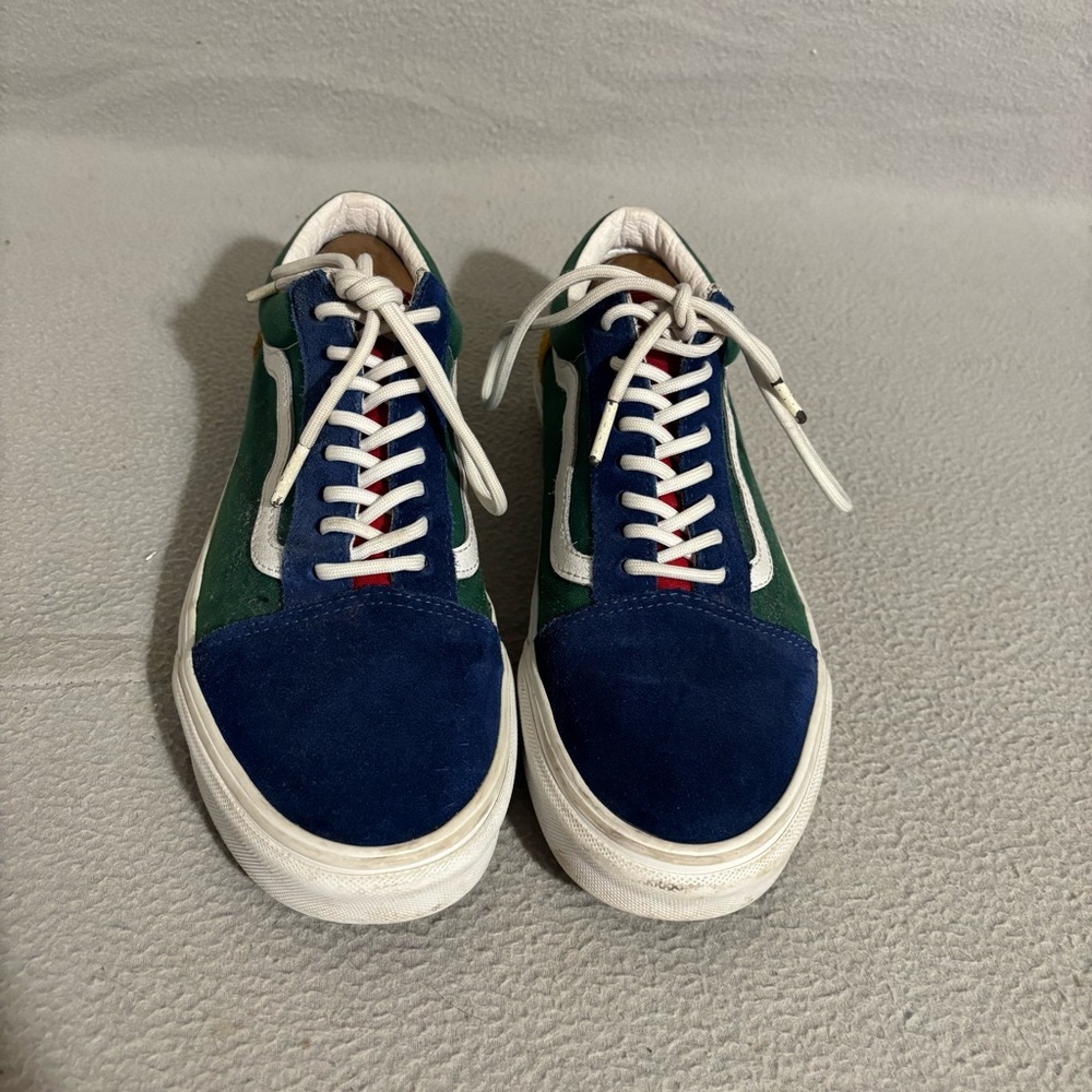 Vans Old Skool “Yatch Club” Suede Colorful Men's Sneakers sz 9.5 / Women’s sz 11 - Picture 6 of 7